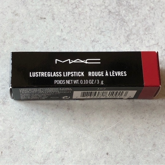 Mac Lustreglass Lipstick In 502 Cockney NIB - Picture 4 of 9